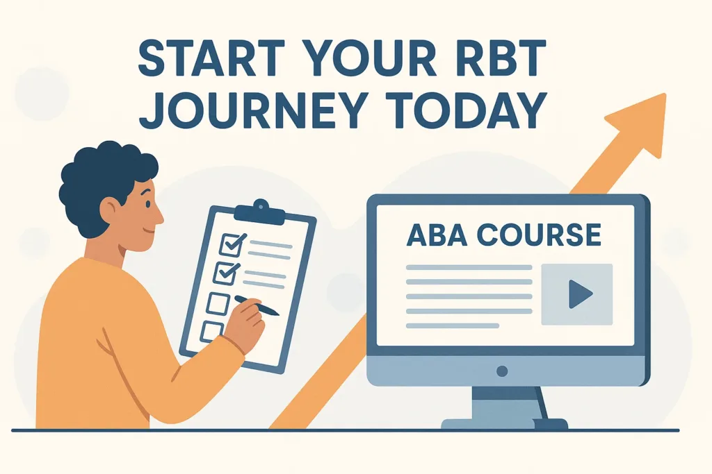 Banner image encouraging readers to start the RBT certification process